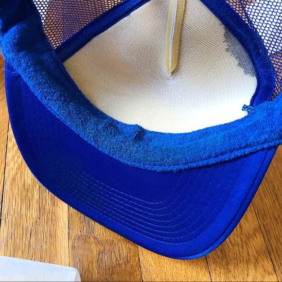 Custom-Hand Drawn Trucker SnapBack Hat - Picture 5 of 5